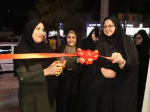 با حضور مدیر کل امور بانوان و خانواده استانداری و مشاور استاندار کافی شاپ بانوان نصر افتتاح شد